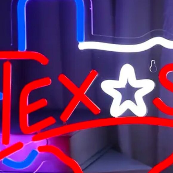 TEXAS NEON LED SIGN - Picture 3 of 3